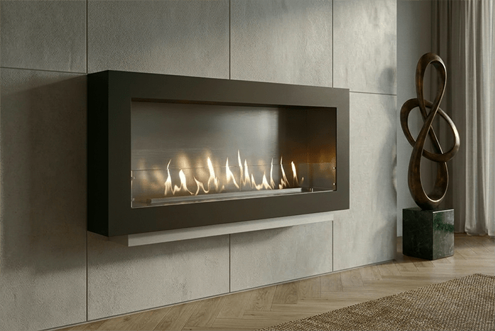 Chanterie Wall Art Gas Fireplace