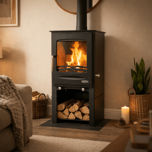<b>Henley</b><H4>Sherwood 5 Wood Fireplace</h4>