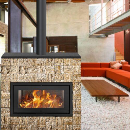 Infiniti Fires <h4>18Kw Double Sided Inserts BBG</h4>