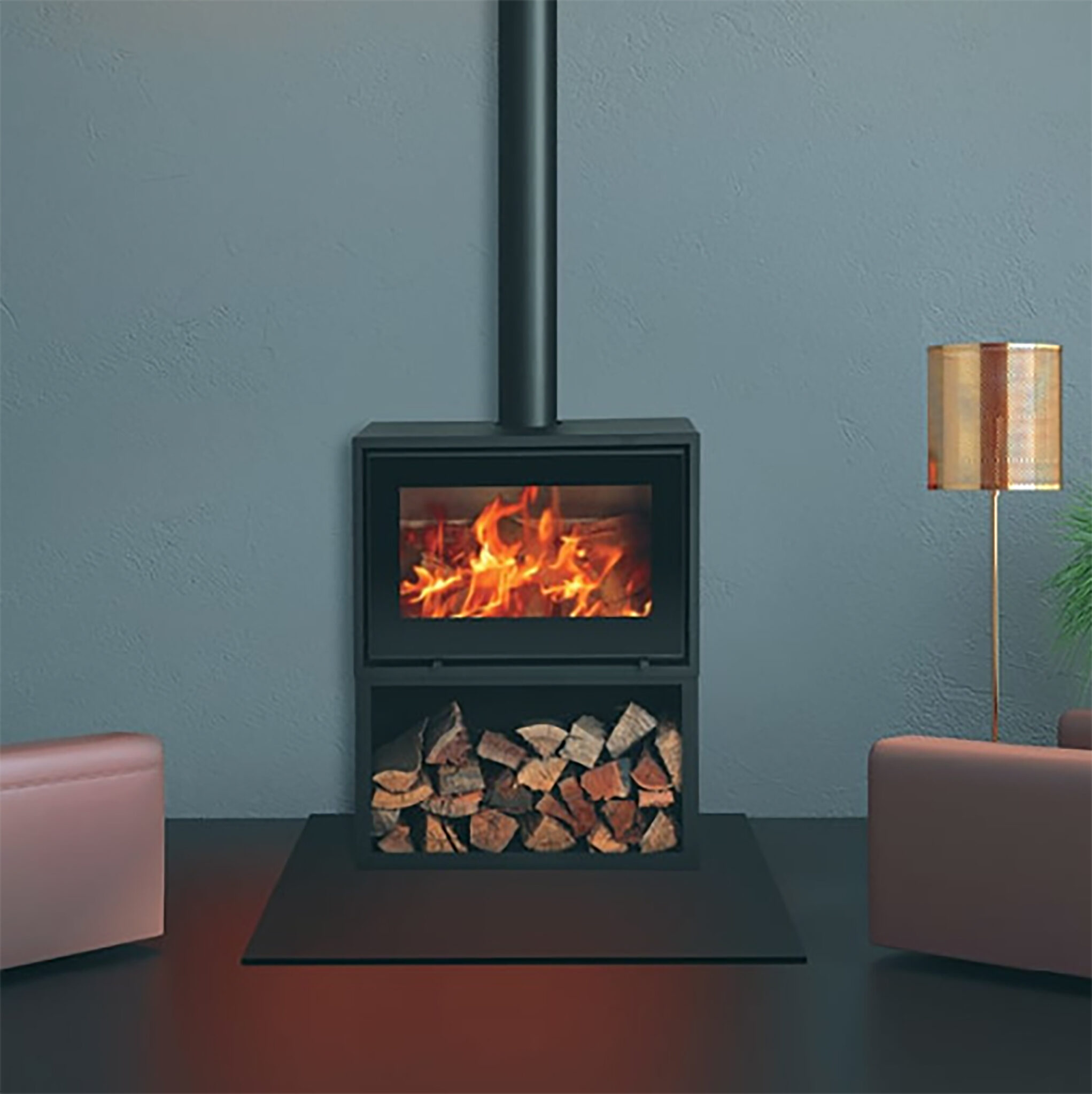 Freestanding Fireplaces - Ecofire