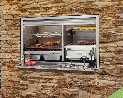 <b>Infiniti - Built In Combo Braai</b>